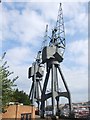 Cranes by Millwall Outer Dock