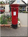 TG1905 : Cringleford Post Office Postbox by Geographer