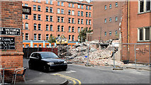 J3373 : Gt Victoria Street Baptist church, Belfast (demolition) - September 2014(5) by Albert Bridge
