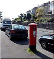 King George VI postbox, Langland Bay Road, Langland, Swansea