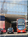 TQ3280 : Buses and taxis, London Bridge by Stephen McKay