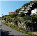 Steplike apartments in Langland, Swansea