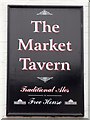 The Market Tavern sign