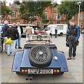 SJ9494 : NG sports car on Hyde Civic Square by Gerald England