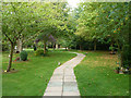 Path, Slough Crematorium