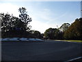 New roundabout on Bookhurst Road, Cranleigh