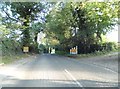 Entering Ewhurst on Shere Road