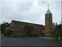 SD5106 : St Teresa's Catholic Church, Up Holland by JThomas