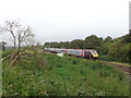 Cardiff to Taunton local service at Chelvey Road bridge