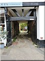 Covered passageway to Brewhouse Cottage, Petworth