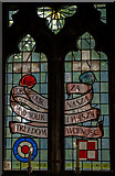TF0684 : Stained glass window, All Saints' church, Faldingworth by J.Hannan-Briggs