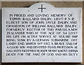 All Saints, Sharrington - Wall monument WWI