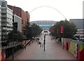 Stadium Walk from Bridge Road, Wembley