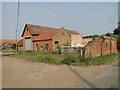 Farm buildings at Gulpher Farm