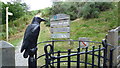 Access gate to the Castell Dinas Bran