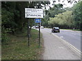 Entering Stanmore, Marsh Lane