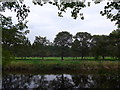 Looking across the Wharfe to Ilkley Golf Club