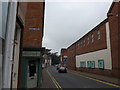 Approaching the junction of Leicester Street and Park Lane