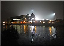 SK5838 : The City Ground on match night by John Sutton