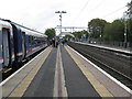 Anniesland railway station looking south