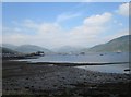 A view north on the Holy Loch on a hazy day