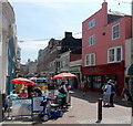 Alfresco eating near Fossil Beach, Weymouth