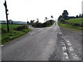 View south along Corliss Road at Teer Cross Roads