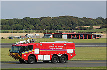 NS3626 : A Glasgow Prestwick Airport fire service tender by Walter Baxter