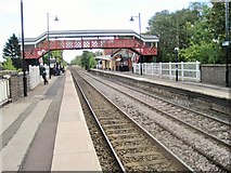SJ8603 : Codsall railway station, Staffordshire by Nigel Thompson