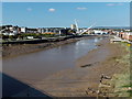 ST3187 : River Usk near low tide, Newport by Jaggery