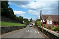 Caerwent Almshouses and Roman wall