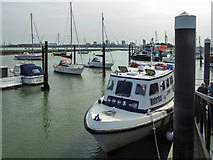 SU6101 : Waterbus, Portsmouth Harbour, Portsmouth, Hampshire by Christine Matthews