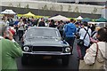 View of a Ford Mustang Cabrio in the Classic Car Boot Sale #4