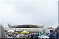 View of the Aquatics Centre from the Classic Car Boot Sale #3