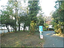 TQ1750 : Entrance to nursing home on Pixham Lane by David Howard