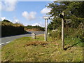 Reperry Cross, and the Saints Way signpost