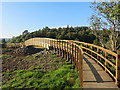 NS0095 : New footbridge over Strathlachlan River by John Ferguson