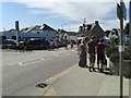 Pedestrians in Perranporth