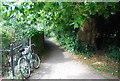 Footpath off the Thames Path