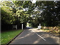 Entering Kelsale Cum Carlton on the B1121 North Entrance