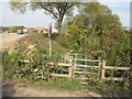 Public footpath from Moorend Lane, Thame