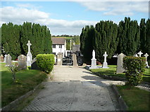 S4034 : The cemetery at Windgap by Humphrey Bolton