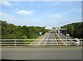 TQ0167 : M3 east of M25 from M25 overbridge by David Smith