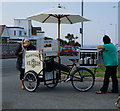 Ice Cream Trike on Marine Drive, Rhos on Sea