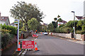 Roadworks in Broadpark Road, Livermead