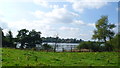 View across the Mere at Ellesmere, Shropshire in early autumn