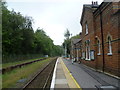 North from Cowden station