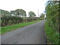 Hardings Lane, looking east towards Middleton