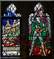 Stained glass window, St Mary