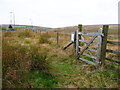 SD9814 : Gate onto open access land by Humphrey Bolton